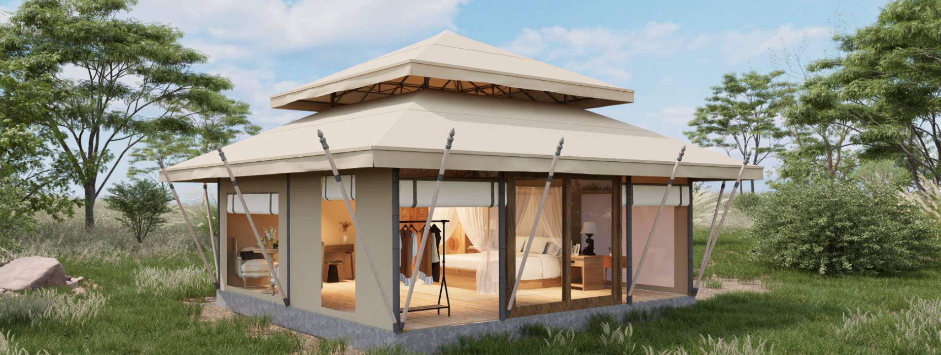 丰台区户外野奢帐篷